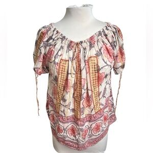 Bell by Alicia Bell Embroidered Blouse  - Small